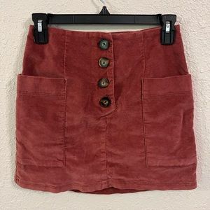 Urban Outfitters super adorable dusty orange/red skirt!